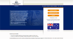Desktop Screenshot of franklintempleton.com.au