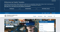 Desktop Screenshot of franklintempleton.de