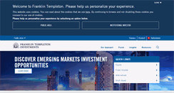 Desktop Screenshot of franklintempleton.ch